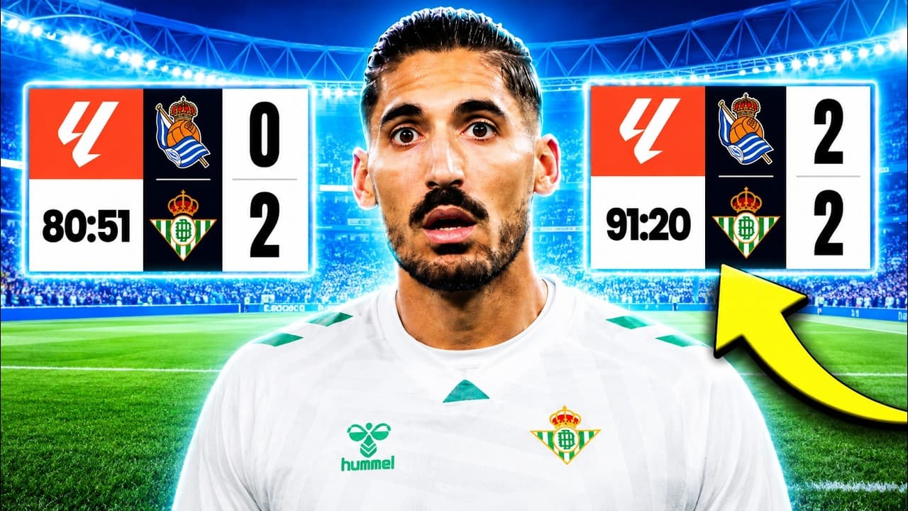 REAL SOCIEDAD 2-2 REAL BETIS | VALLES SOSTIENE EL SUEÑO DE LA CHAMPIONS | Videopodcast de Zona Mixta