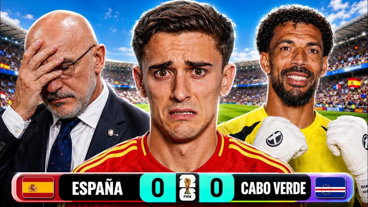 ¿BATACAZO HISTÓRICO? | ESPAÑA 0-0 CABO VERDE