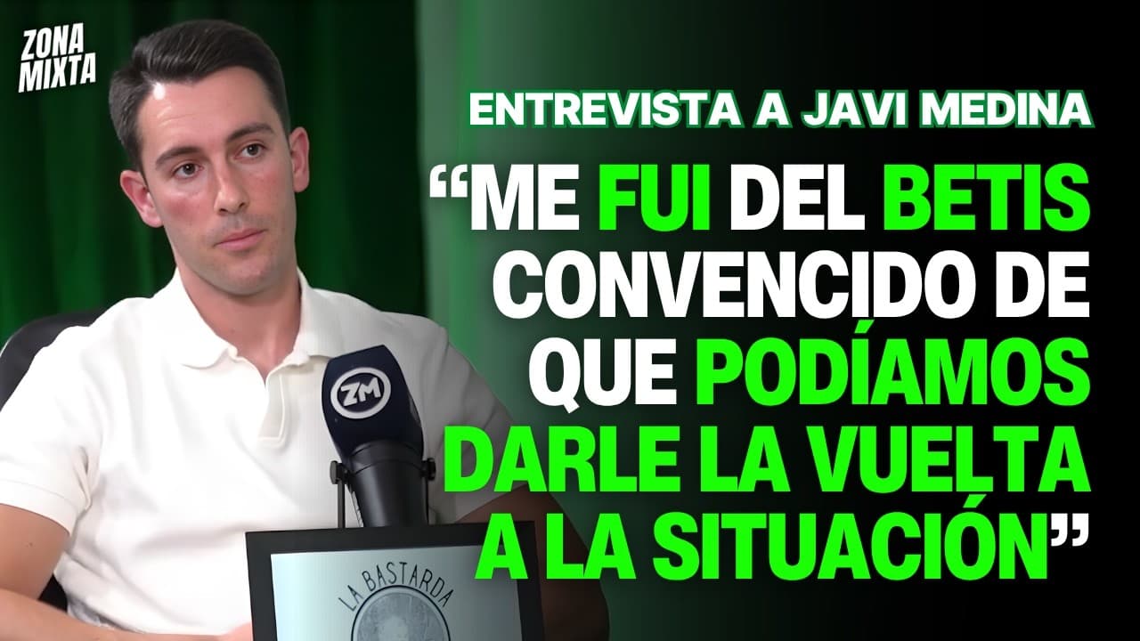 ENTREVISTA EXCLUSIVA A JAVI MEDINA: REAL BETIS, CANTERA, MORANTE JR, ZIDANE, ANTEQUERA...