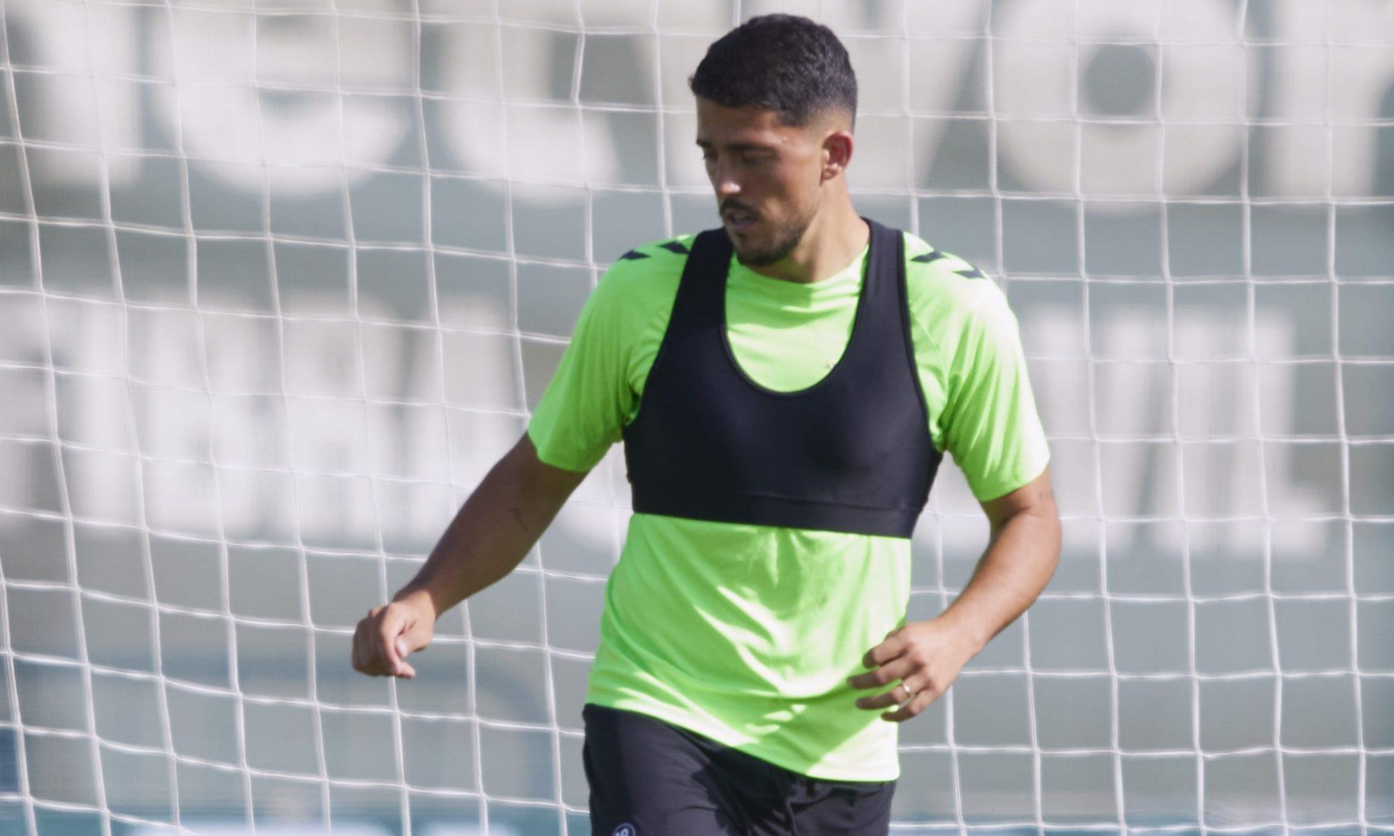 Pablo Fornals vuelve a entrenar con el grupo