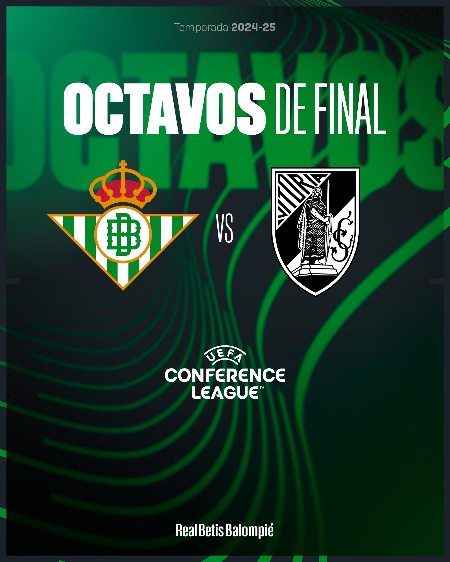 El Vitoria Guimaraes será el rival del Betis en Conference League