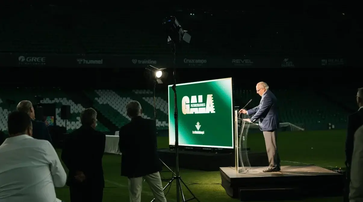 La 15.º Gala de Patrocinadores del Betis, último acto del Villamarín