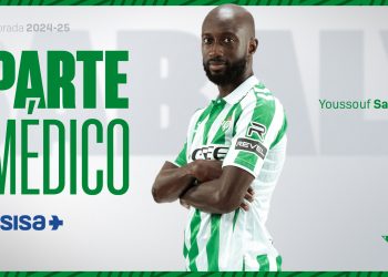 Sabaly estará un mes de baja como mínimo