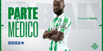 Sabaly estará un mes de baja como mínimo