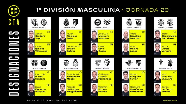 Busquets Ferrer arbitrará el derbi sevillano