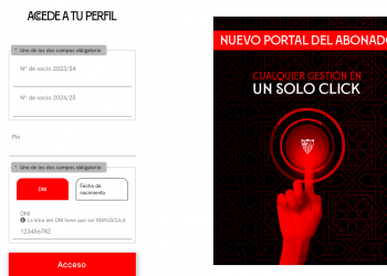 El Sevilla FC solicita a sus abonados una foto para el carnet de socio