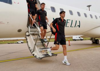 El Sevilla FC ya se encuentra en Marruecos