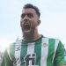 Borja Iglesias celebrando un gol anotado con el Real Betis. | Imagen: Perfil X @BorjaIglesias9.