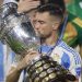Nicolás Tagliafico celebrando la Copa América conseguida con la Selección Argentina. | Imagen: X.