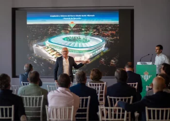 Presentación del Nuevo Benito Villamarín. | Imagen: Página web del Real Betis.