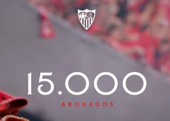 Número de renovaciones que ha alcanzado el Sevilla FC en cuanto a los socios abonados. | Imagen: Página web Sevilla FC.