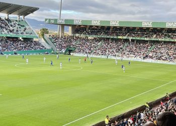 Estadio Nuevo Arcángel, lugar en el que se va a disputar el Córdoba vs Betis. | Imagen: X.