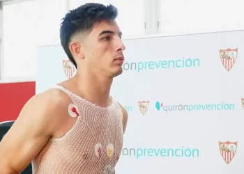 Prueba del reconocimiento médico que realizarán los jugadores del Sevilla FC antes de empezar la pretemporada. | Imagen: Página web del Sevilla FC.