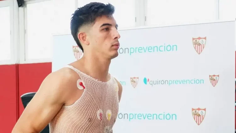 Prueba del reconocimiento médico que realizarán los jugadores del Sevilla FC antes de empezar la pretemporada. | Imagen: Página web del Sevilla FC.