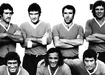Jugadores que formaron parte de la plantilla del Real Betis en el año 1975. | Imagen: página web del Real Betis.