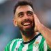 Borja Iglesias celebrando un gol anotado con el Real Betis. | Imagen: perfil de X @ZonaMixta__.
