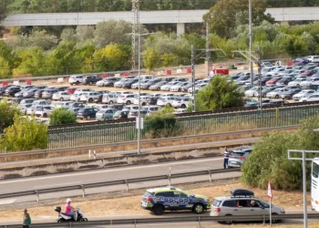 Uno de los aparcamientos puesto a disposición de los aficionados béticos. | Imagen: página web del Real Betis.