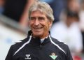Manuel Pellegrini durante un partido del Real Betis. | Imagen: X.