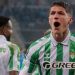 Sergi Altimira celebrando un gol con la camiseta del Betis. | Imagen: perfil de X @RealBetis.