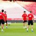 Jugadores del Sevilla entrenando en el Ramón Sánchez-Pizjuán. | Imagen: perfil de X @SevillaFC.