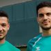 Sergio León y Marc Bartra posando juntos con motivo del Atlético Palma del Río - Real Betis. | Imagen: perfil de X @RealBetis.