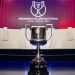 Trofeo de la Copa del Rey durante un sorteo de la primera ronda del torneo. | Imagen: X.