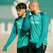 Abde y Amrabat realizando un entrenamiento con el Real Betis. | Imagen: X.