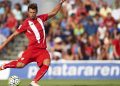 Krychowiak disputando un partido con el Sevilla. | Imagen: perfil de X @SevillaFC.