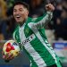 Chimy Ávila celebrando uno de los goles que anotó ante el Elche. | Imagen: perfil de X @RealBetis.