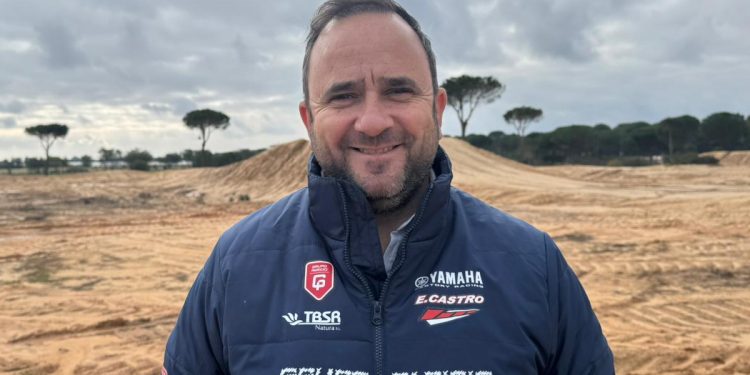 Antonio Paricio Espinar, CEO del MXGP Andalucía Spain - Almonte de 2026, posando en el circuito de Almonte.