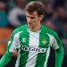 Diego Llorente disputando un partido con el Betis. | Imagen: perfil de X @diego_2llorente.