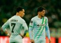 Antony y Fornals (Real Betis) en la ida de los octavos de la Europa League | Foto: Real Betis