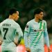 Antony y Fornals (Real Betis) en la ida de los octavos de la Europa League | Foto: Real Betis