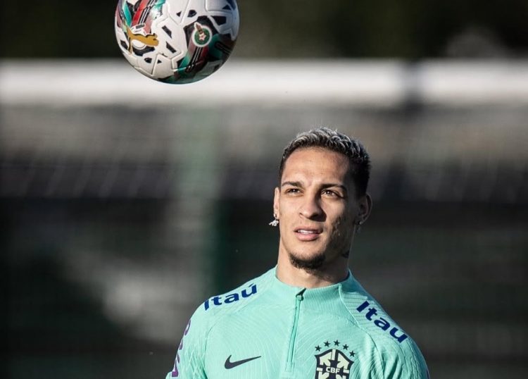 Antony no irá con Brasil en el próximo parón