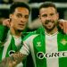 Ruibal y Antony celebrando un gol en un partido del Betis. | Imagen: X.