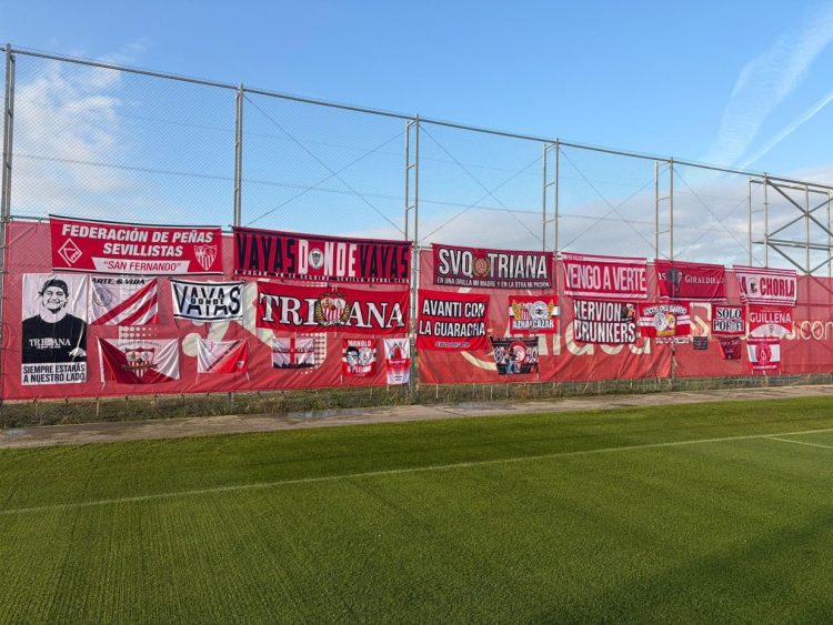 El sevillismo adelanta en la ciudad deportiva lo que se espera en el Ramón Sánchez-Pizjuán