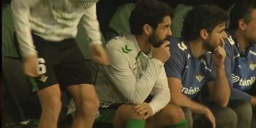 Así vivió Isco su vuelta a La Cartuja más de cuatro meses después