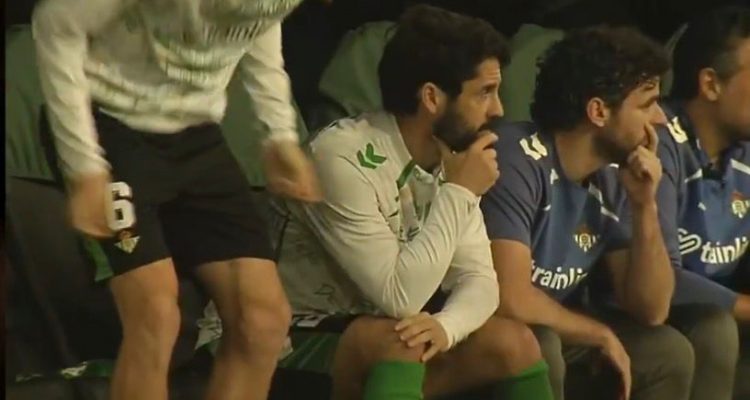 Así vivió Isco su vuelta a La Cartuja más de cuatro meses después