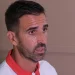 Juan Díaz ofreciendo una entrevista a los medios oficiales del Sevilla. | Imagen: página web Sevilla FC.