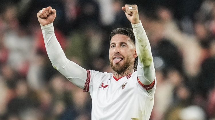 Sergio Ramos defendiendo la camiseta del Sevilla. | Imagen: perfil de X de Sergio Ramos.