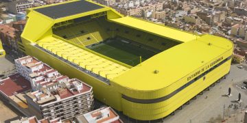 Estadio de la Cerámica, sede del Villarreal-Sevilla. | Imagen: página web Villarreal CF.