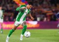 Antony durante el Barcelona-Betis | Imagen: RBB